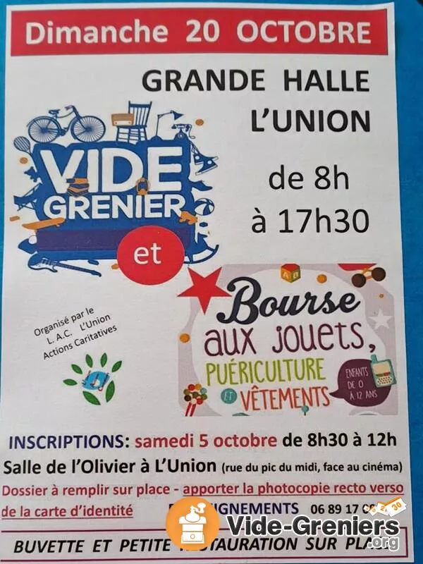 Vide Grenier et Bourse Aux Jouets