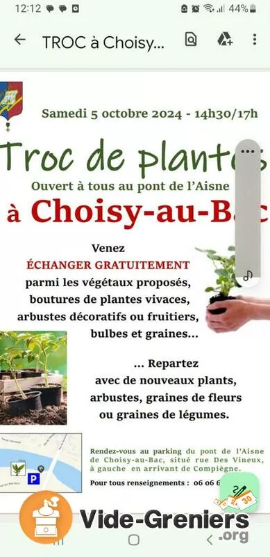 Echange Troc de Plantes