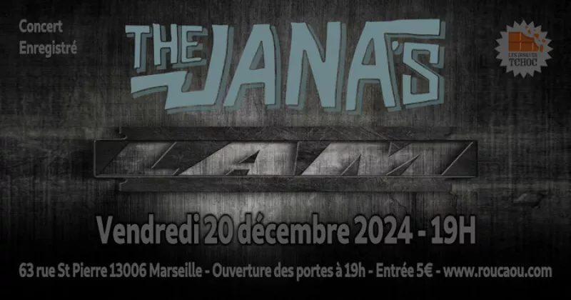 The Jana'S Enregistre Son Album Live au Lam