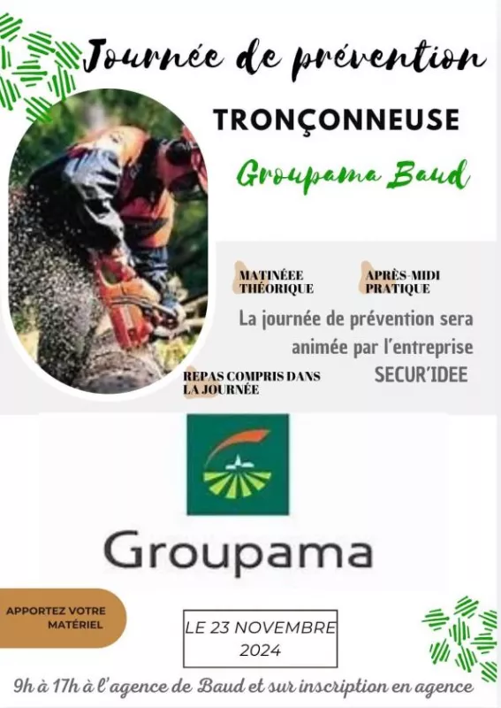 Formation Tronçonneuse 23 Novembre