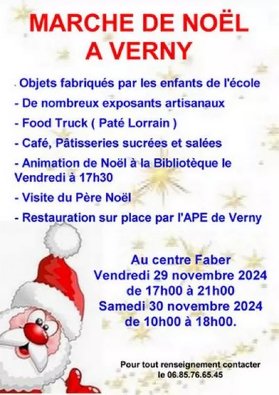 Marche de Noel a Verny 2024