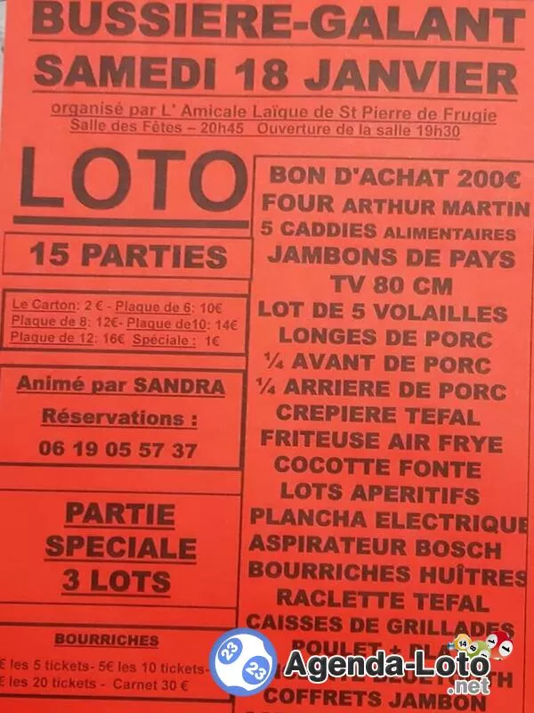 Loto Animé par Sandra