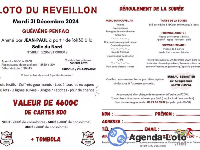 Loto du Reveillon