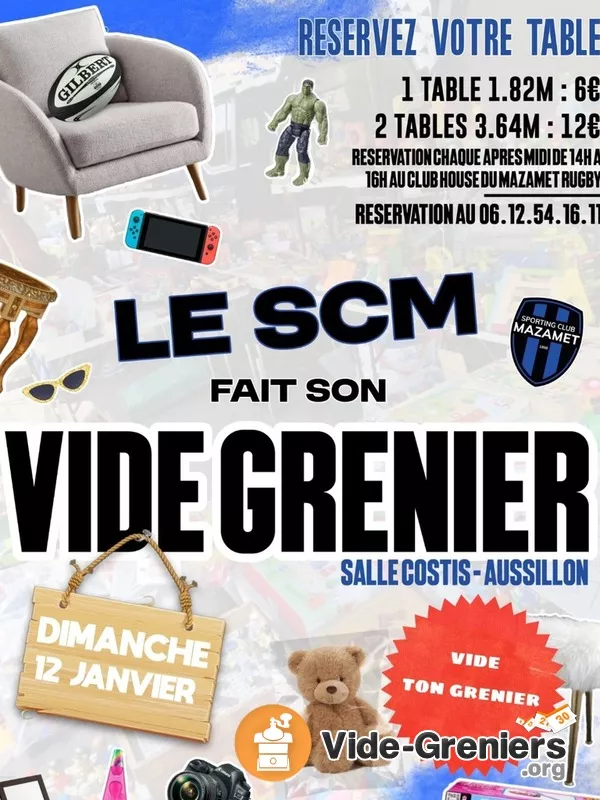 Vide Grenier du Scm