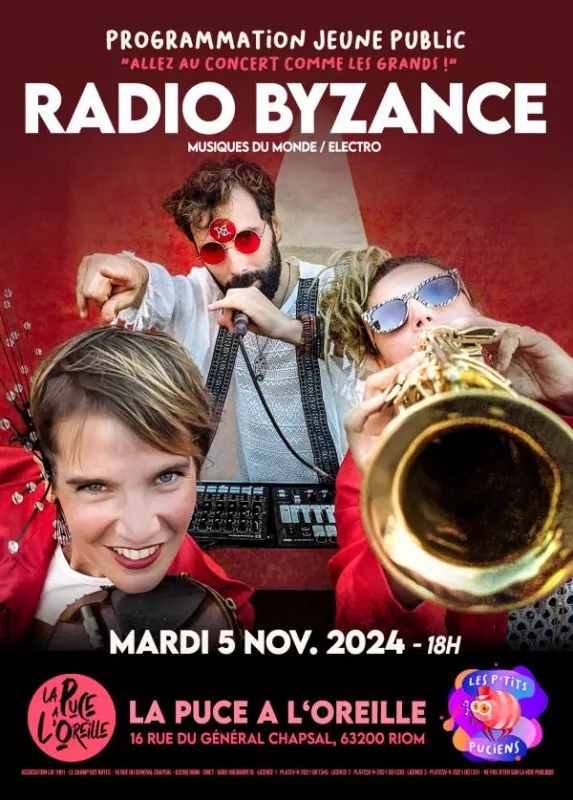 Les P'Tits Puciens-Radio Byzance , Concert Jeune