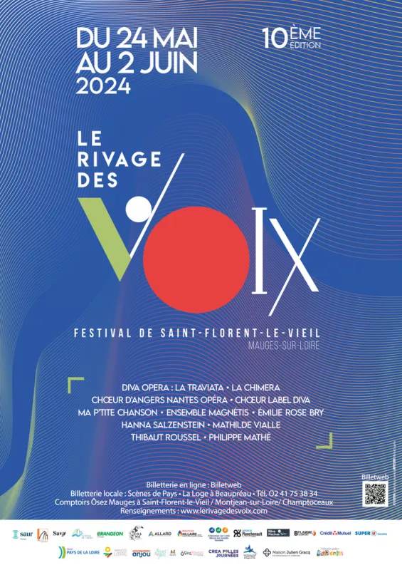 10Ème Festival Musical de Saint Florent le Vieil «le Rivage des Voix»
