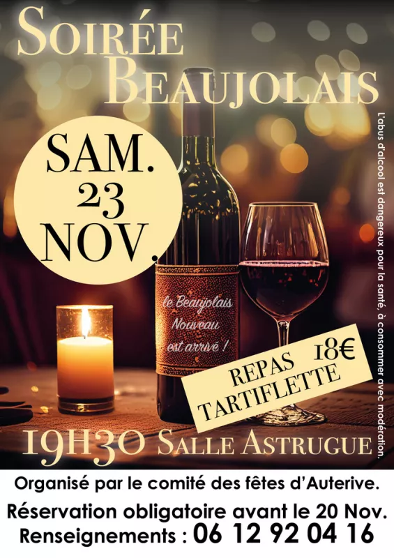 Soirée Beaujolais