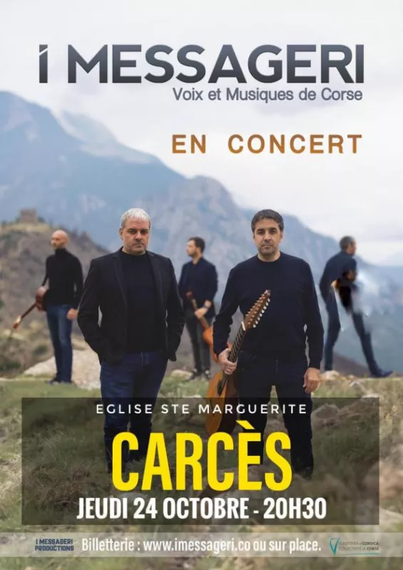 Concert Groupe Corse I Messageri