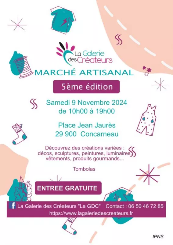 Marché Artisanal de Concarneau 5Ème Édition