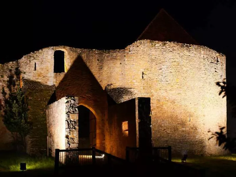 Château de Crèvecoeur Illuminé