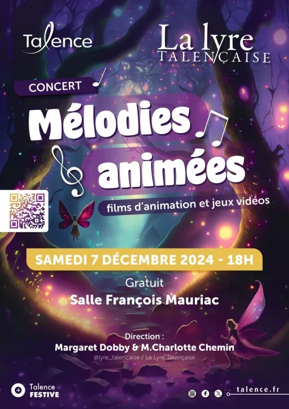 Concert Mélodies Animées