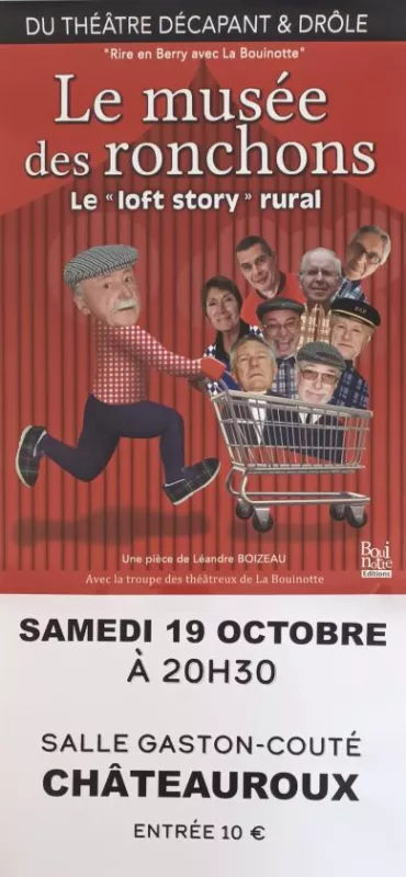 Soirée Théâtre les Ronchons au Profit de Mis et Th