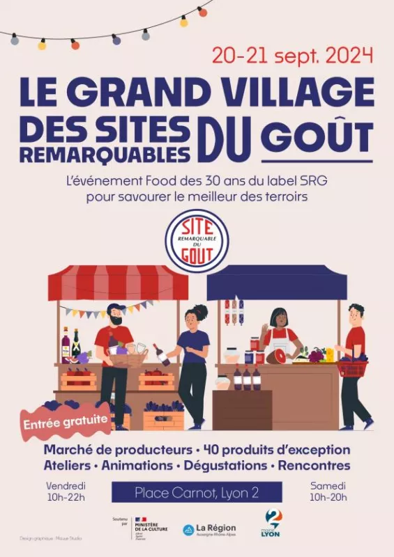 Le Grand Village des Sites Remarquables du Goût