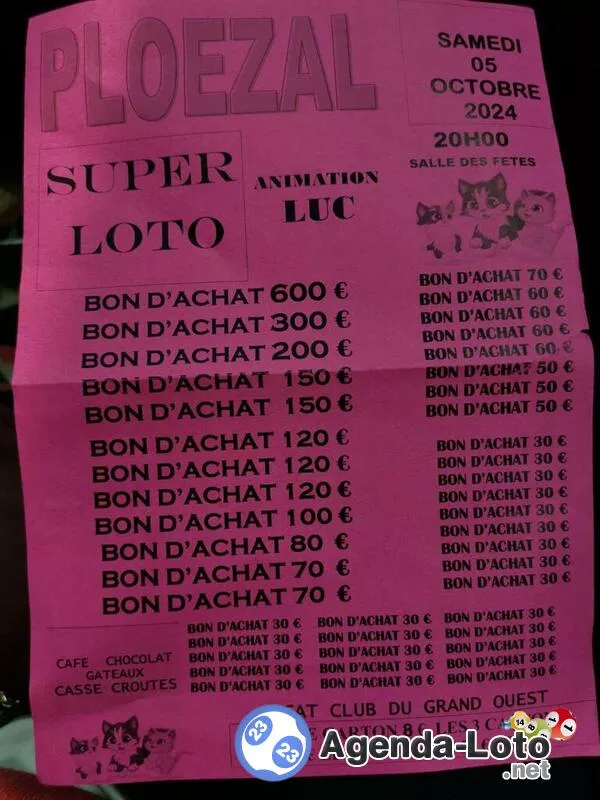 Super Loto Animé par Luc