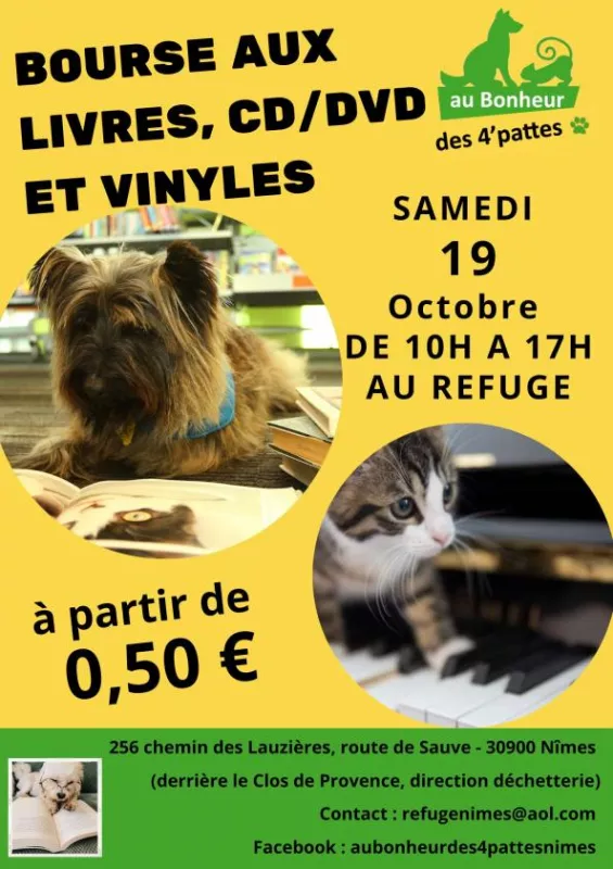 Bourse Aux Livres Cd/Dvd et Vinyles