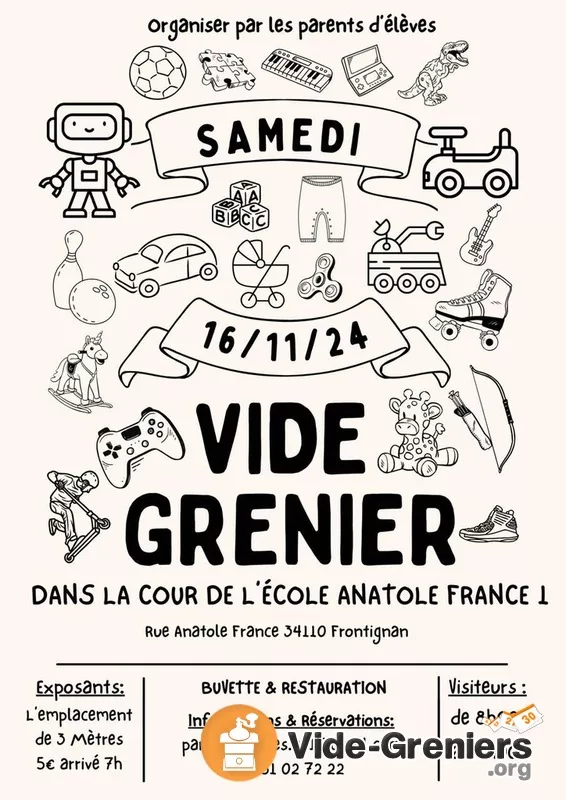 Vide Grenier Ecole Anatole France 1