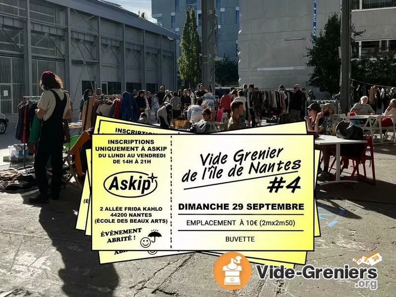 Vide Grenier de l'Île de Nantes-Askip