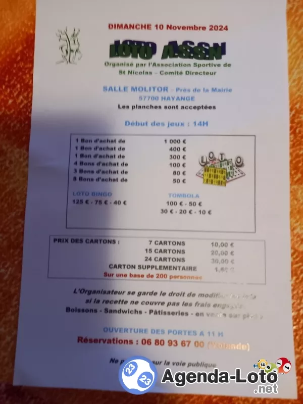 Super Loto de L Assn