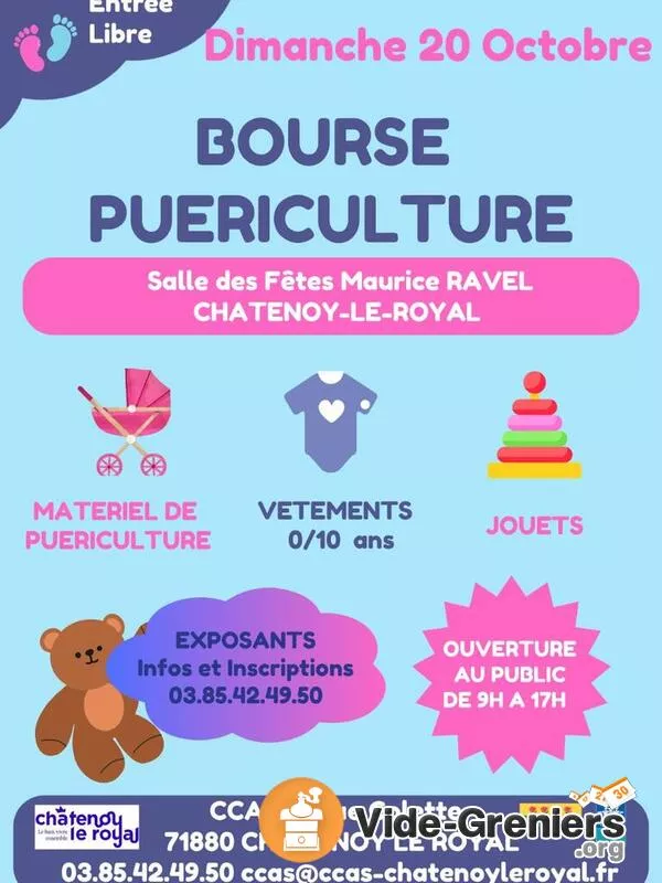 Bourse Puericulture, Jouets et Vetements Enfants