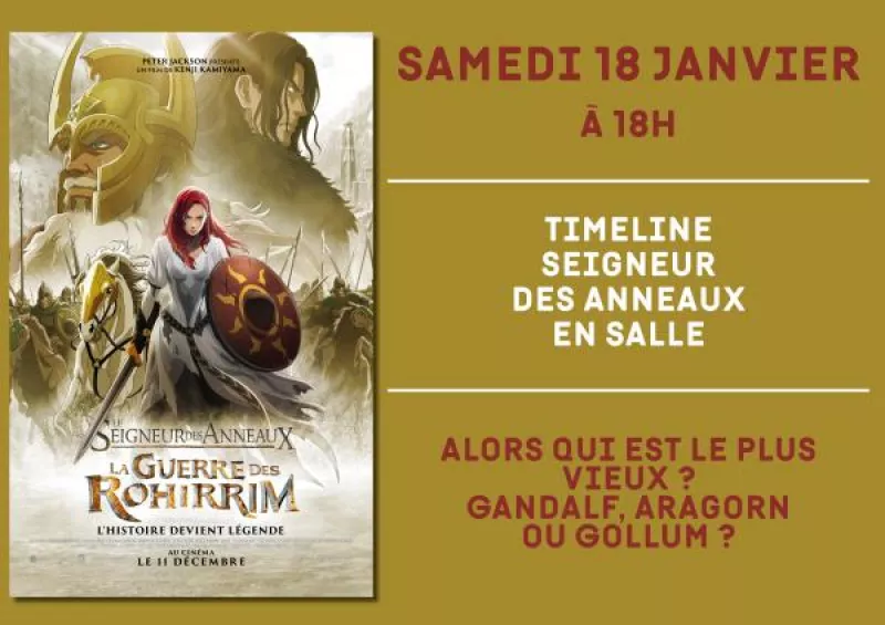 La Guerre des Rohirrim + Timeline