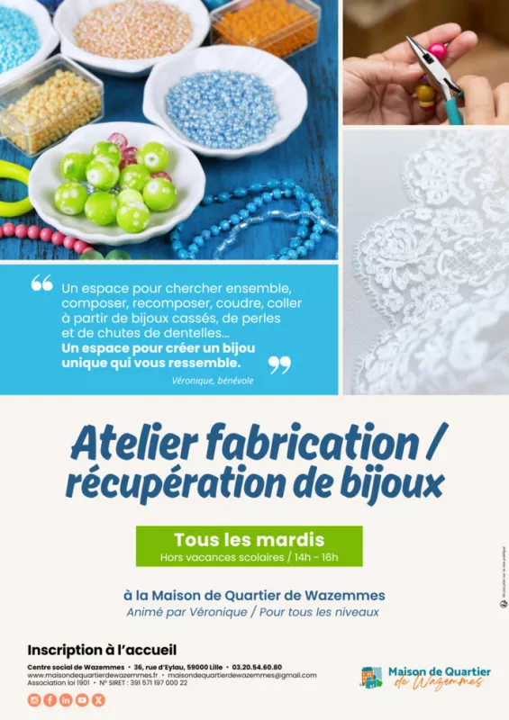 Nouvel Atelier ｜ Bijoux Récup'