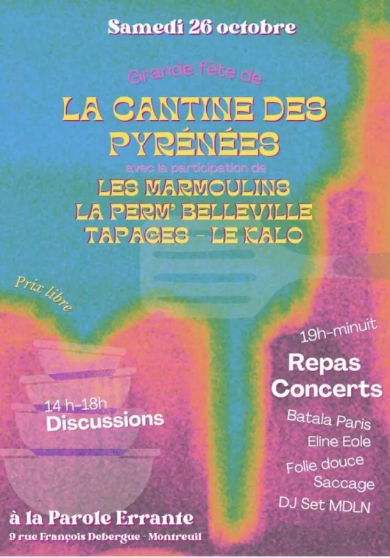 Grande Fête de la Cantine des Pyrénées