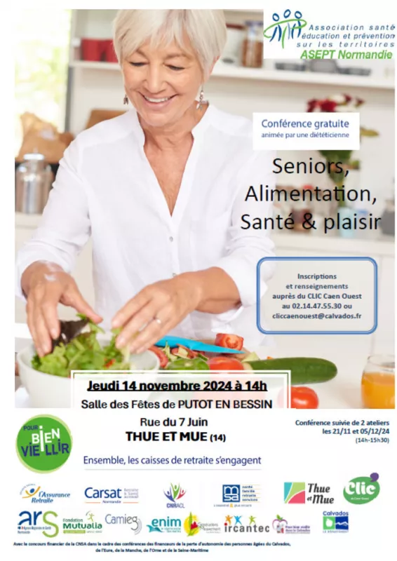 Séniors, Alimentation, Santé et Plaisir