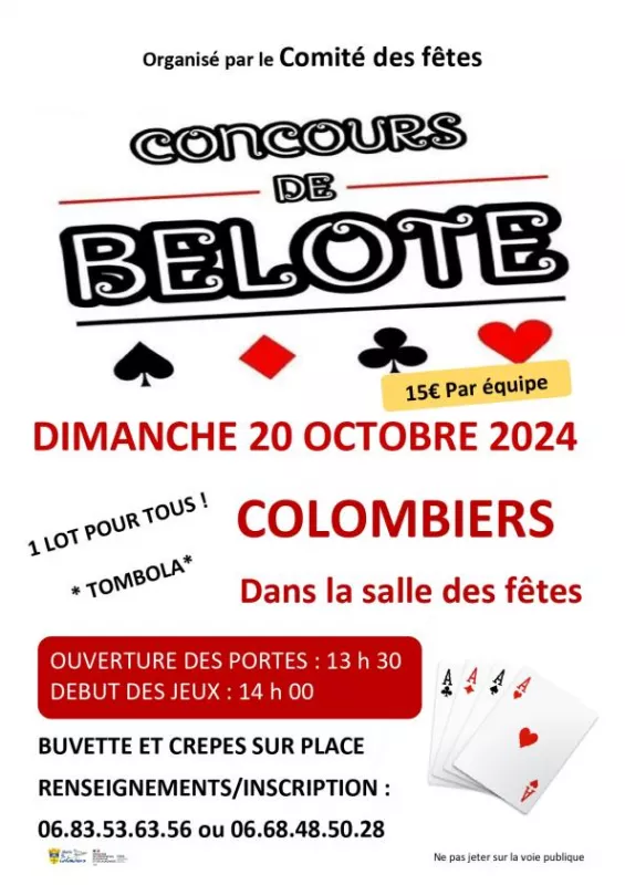 Concours de Belote