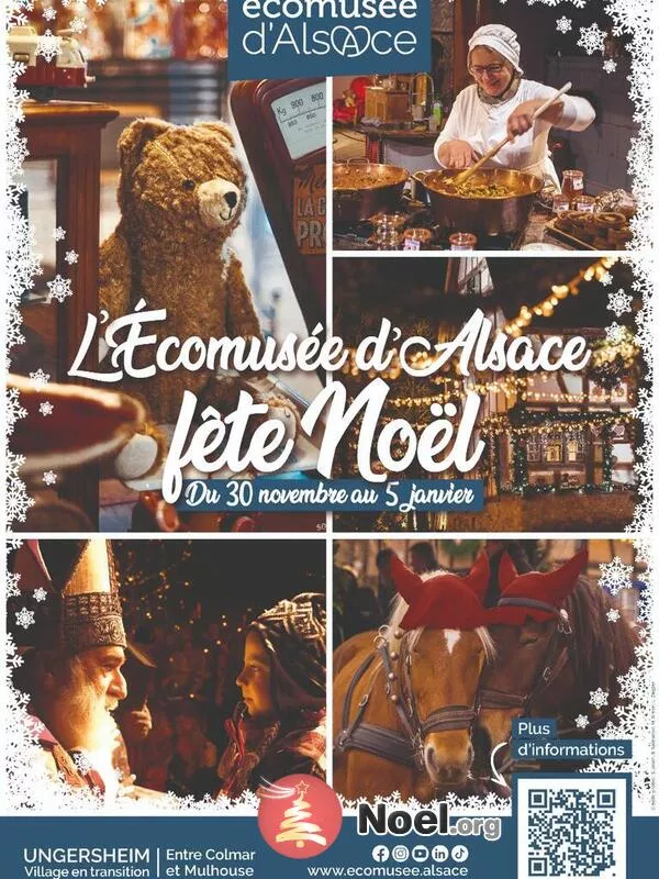 L'Écomusée d'Alsace Fête Noël