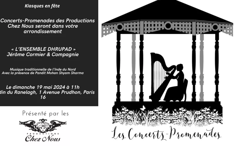 Concert-Promenade  : l'Ensemble Dhrupad