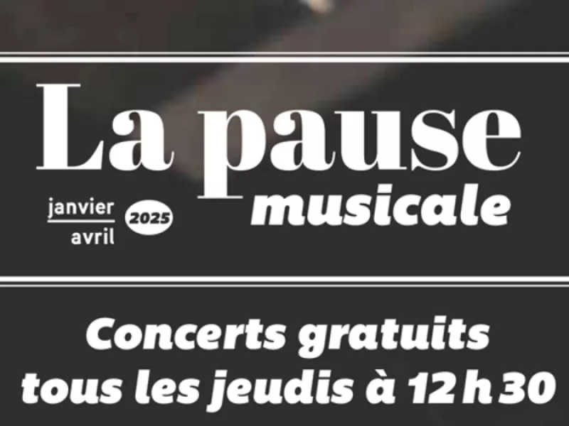 La Pause Musicale : Janvier à Avril 2025