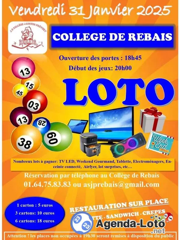 Loto du College de Rebais