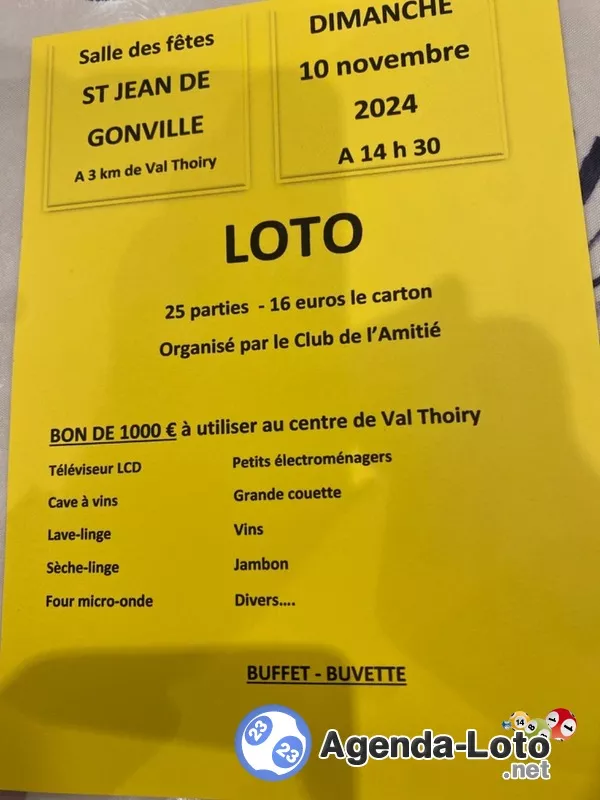 Club de L’amitié Loto