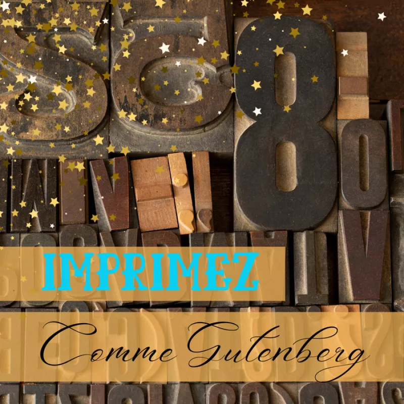 Atelier-Imprimez Vos Vœux Façon Gutenberg