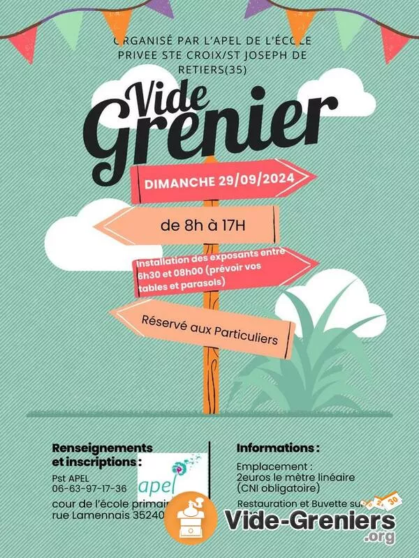 Vide Grenier Annuel de l'École Privée