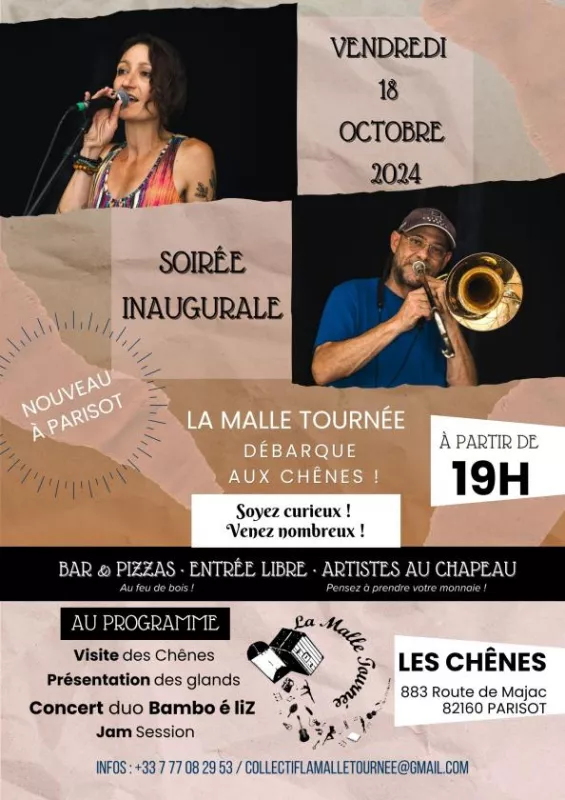 Soirée Inaugurale et Concert Aux Chênes