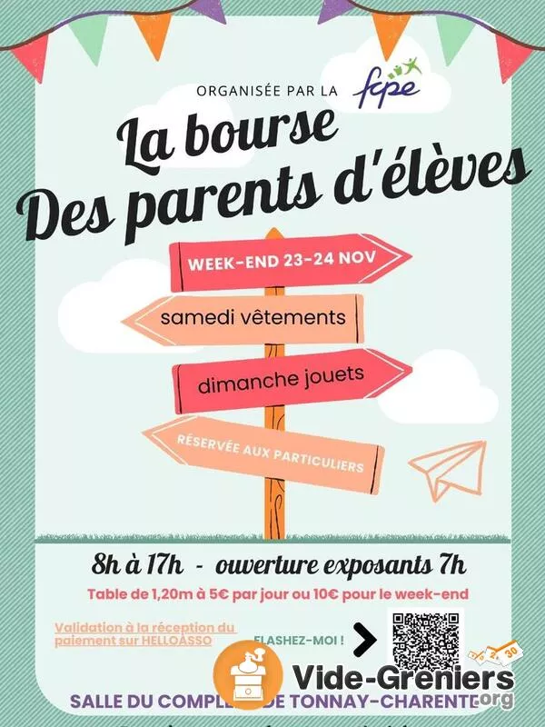 La Bourse Aux Jouets des Parents d'Élèves