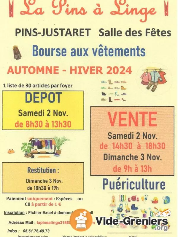 Bourse Aux Vêtements et Puériculture