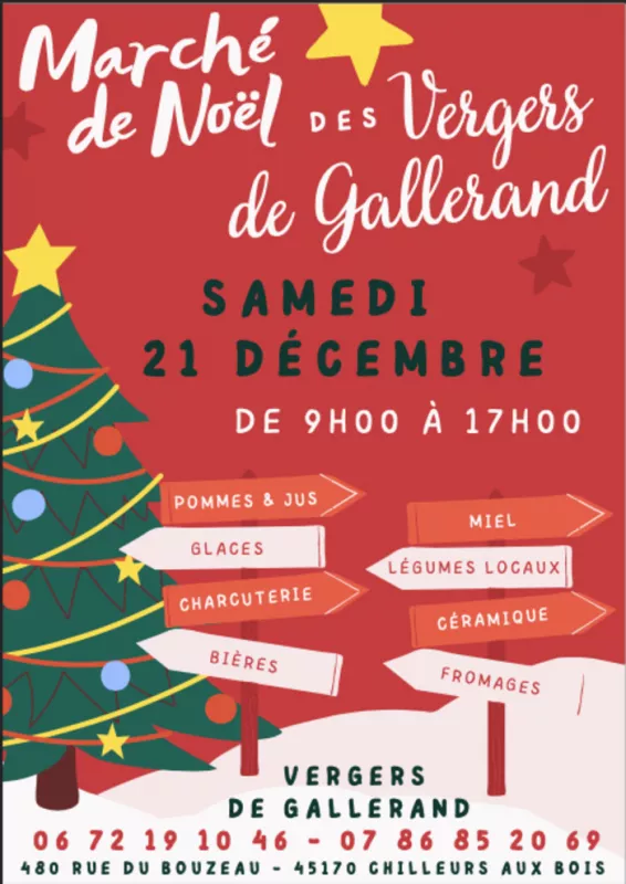 Marché de Noël des Vergers des Gallerand