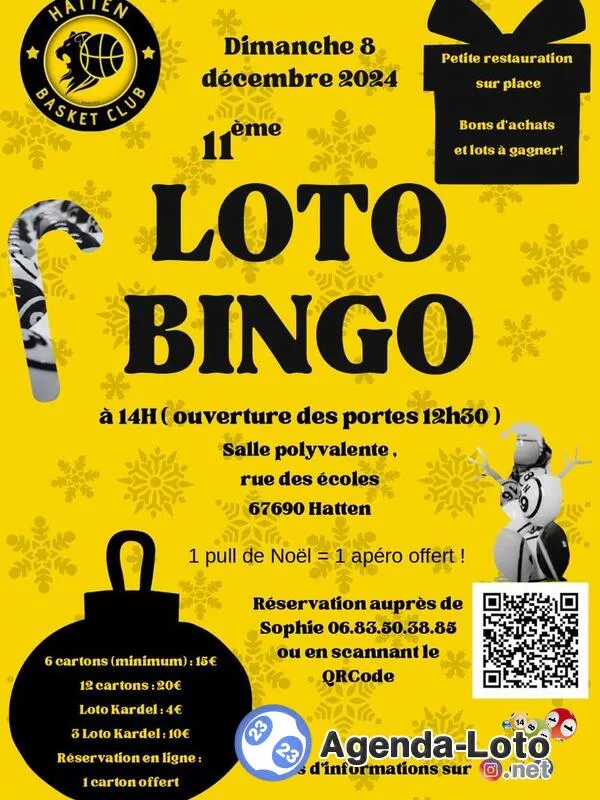 Loto Bingo de la Saint Nicolas