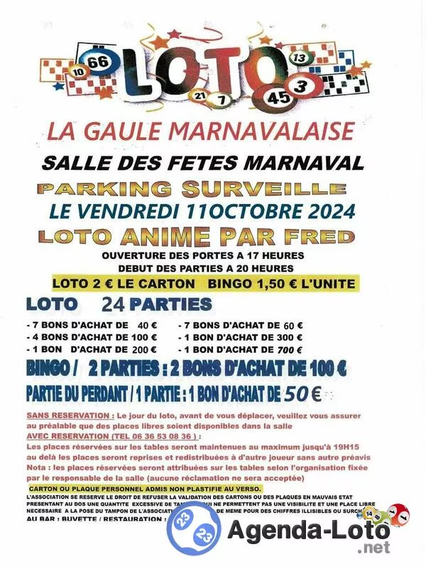 Super Loto de la Gaule Marnavalaise