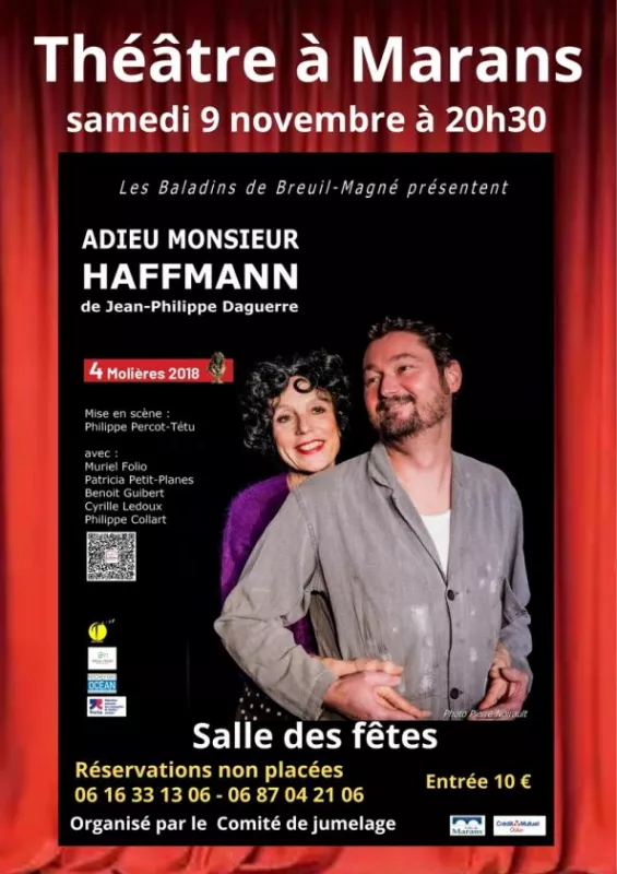 Théâtre «Adieu, Monsieur Haffmann »