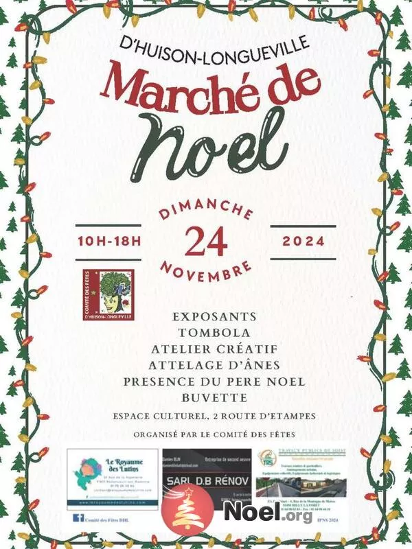 Marché de Noël à D'huison-Longueville