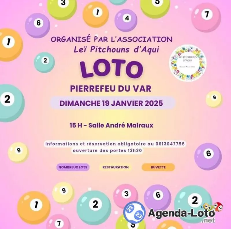 Loto Association Leï Pitchouns d'Aqui