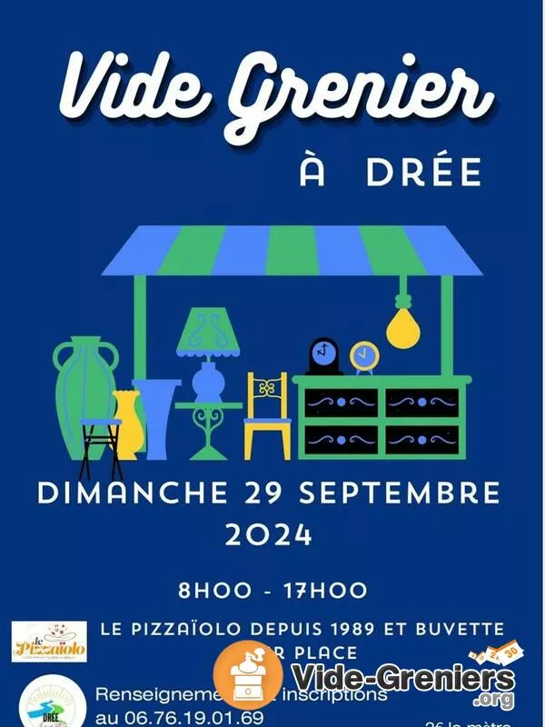 Vide Grenier Organisé par Drée Animation