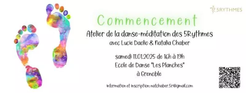 Commencement-Atelier des 5Rythmes® à Grenoble