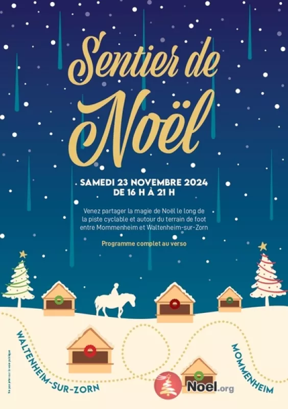 Sentier et Marché de Noël 2024