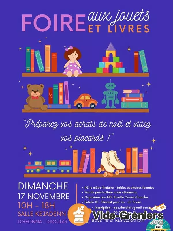 Foire Aux Jouets et Livres