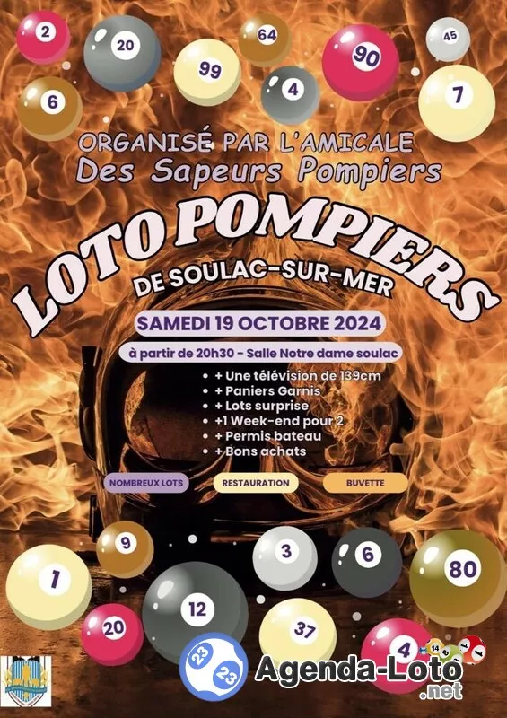 Loto des Pompiers de Soulac