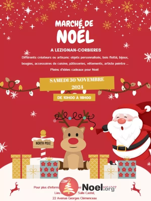 Marché de Noël Lézignan Corbières